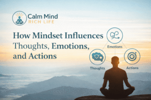 How Mindset Influences Thoughts, Emotions, and Actions